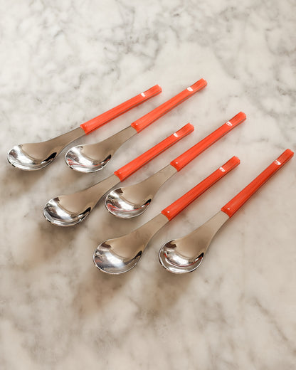 Orange Italian Pinti1929 Inox Cutlery Set