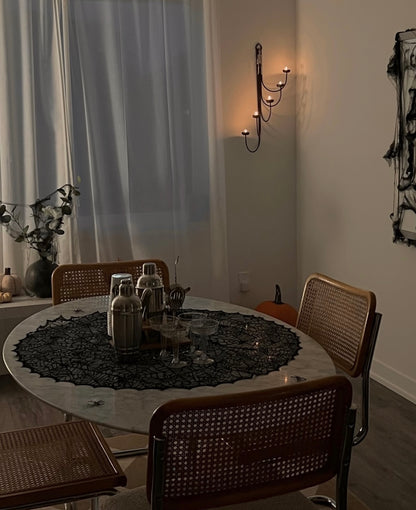 Cascading 5-Tier Tea Light Wall Sconce