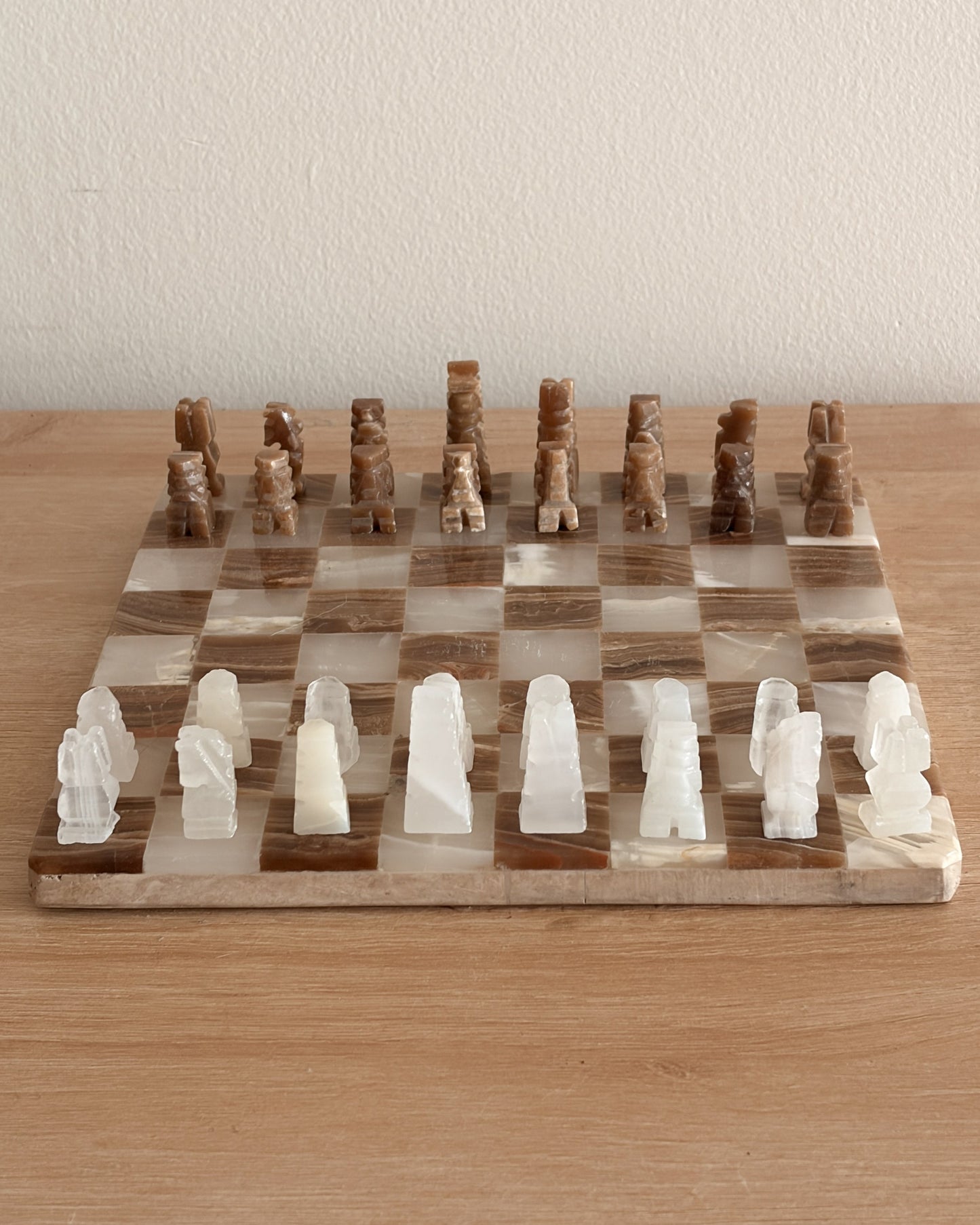 Mini Onyx Chess Set