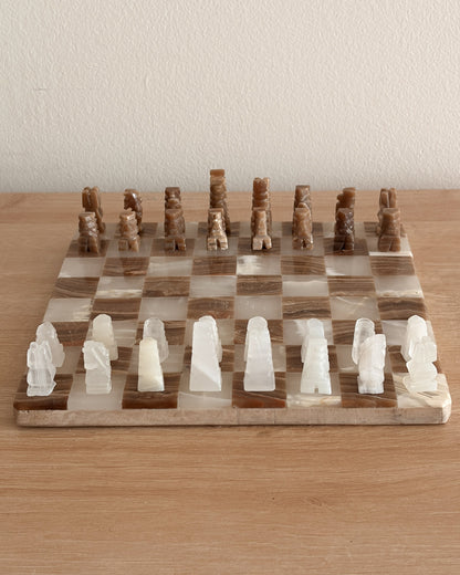 Mini Onyx Chess Set