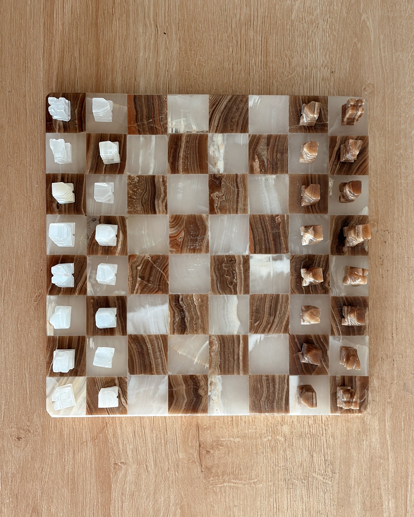 Mini Onyx Chess Set