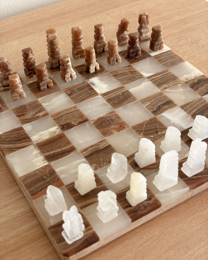 Mini Onyx Chess Set