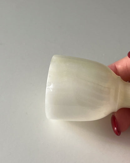 Mini Onyx Goblet Shot Glasses